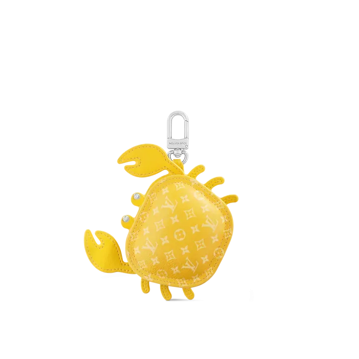 Аксессуар для сумки Crab Louis Vuitton Yellow - фото 1