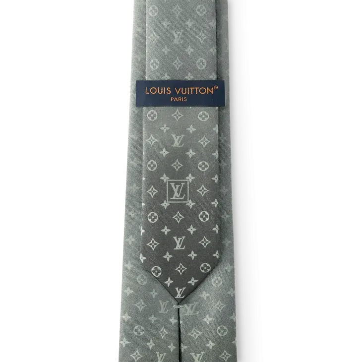 Галстук Monogram Gradient Louis Vuitton Grey - фото 2
