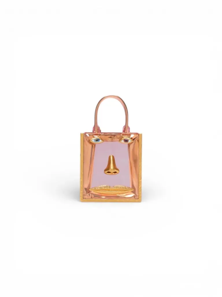 Сумка Mini Face Schiaparelli Pastel Rose - фото 1