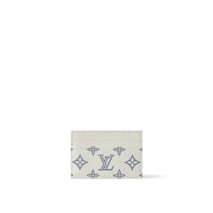 Кардхолдер Double Louis Vuitton White - фото 1