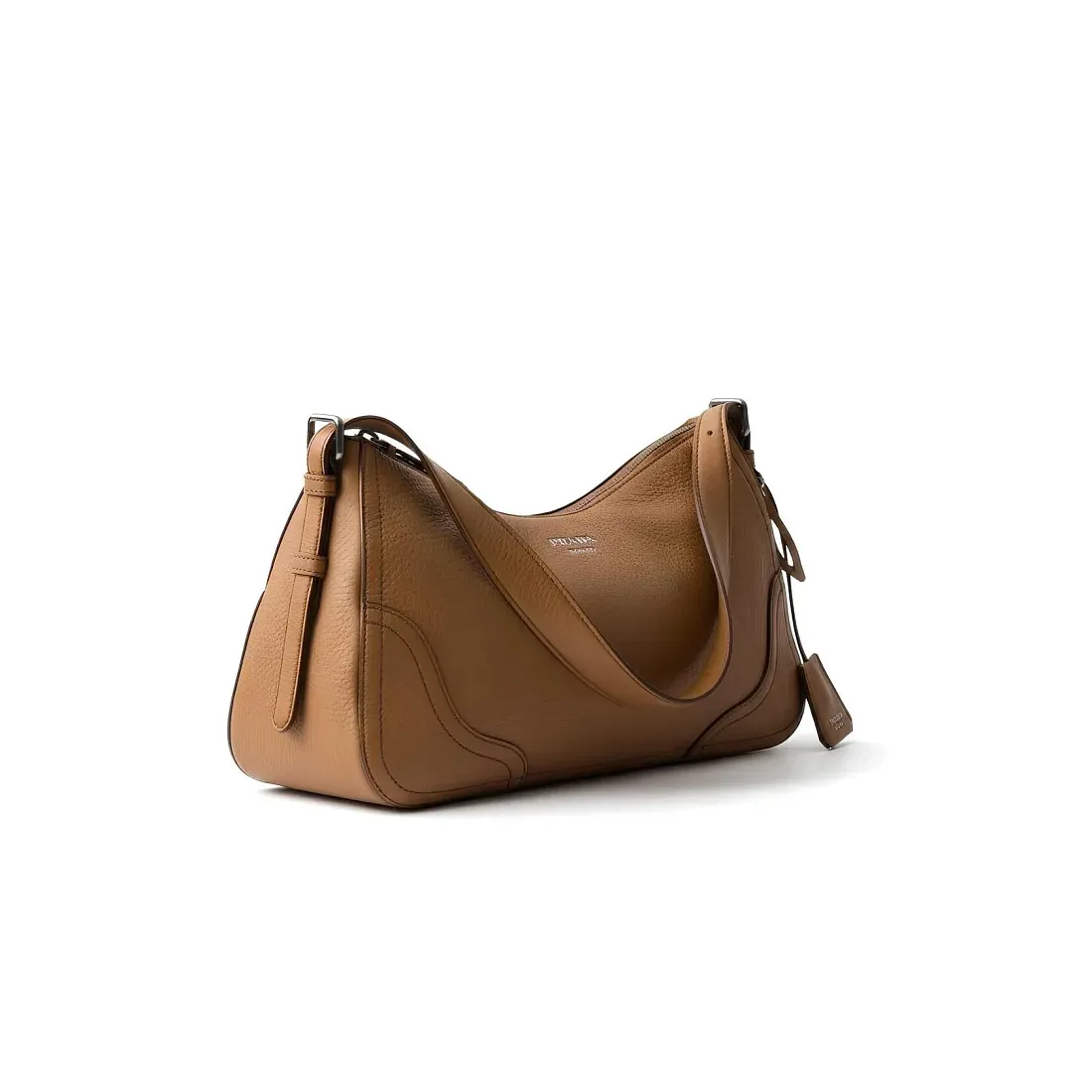 Prada Большая сумка Aimee Caramel - фото 4