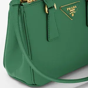 Prada Мини-сумка Galleria из сафьяновой кожи Mango - фото 6