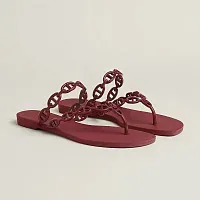 Hermès Босоножки Island Rouge H - фото 1