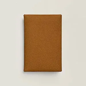 Hermès Кардхолдер Calvi Duo Gold - фото 1