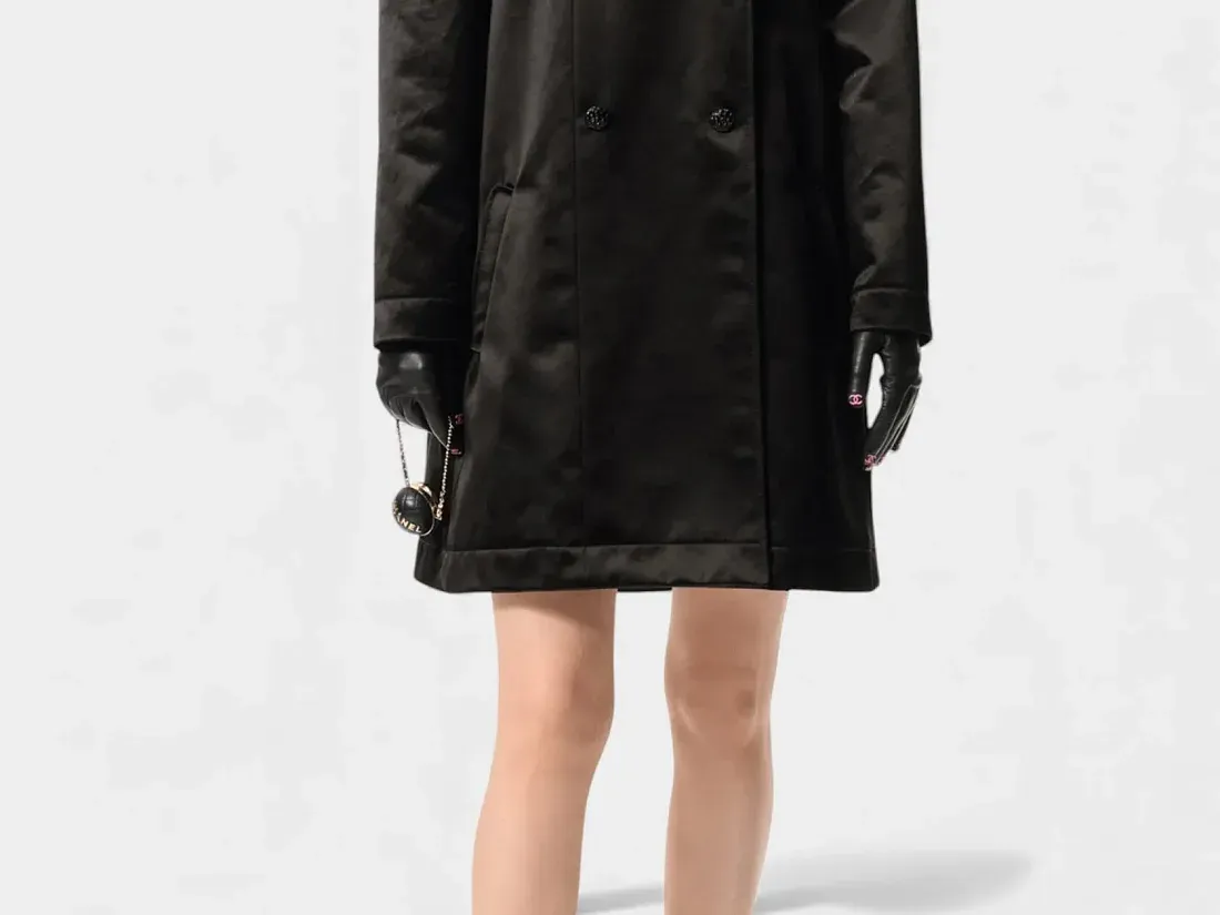 Chanel Брелок для сумочки Black - фото 2