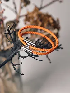 Hermès Браслет Tournis Tresse - фото 1