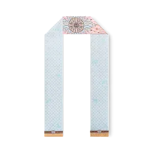 Louis Vuitton Шелковая лента Map Rose Clair - фото 3