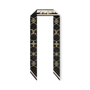 Louis Vuitton Шелковая лента Cordage BB Black - фото 4