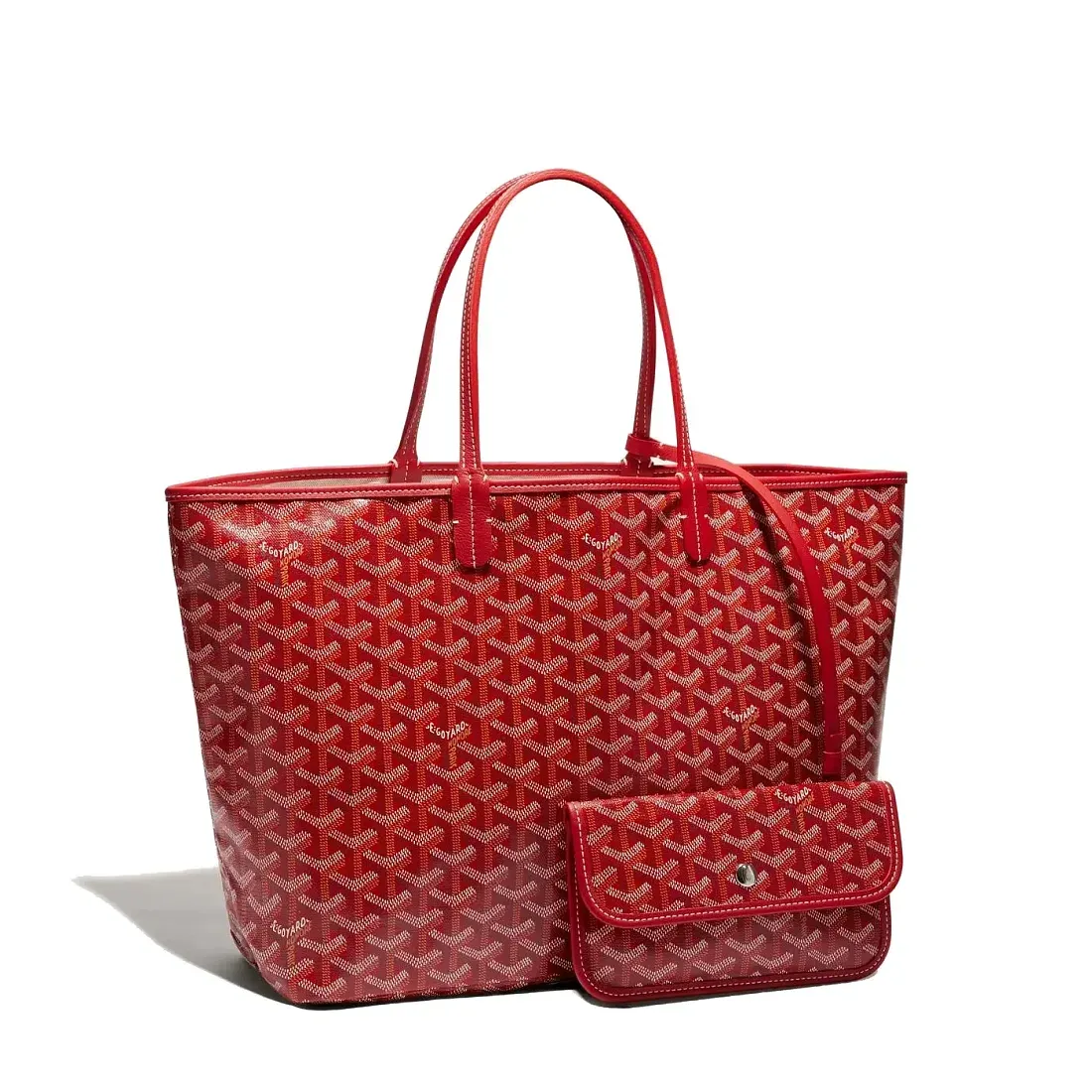 Goyard Сумка-тоут Saint Louis PM Red - фото 3