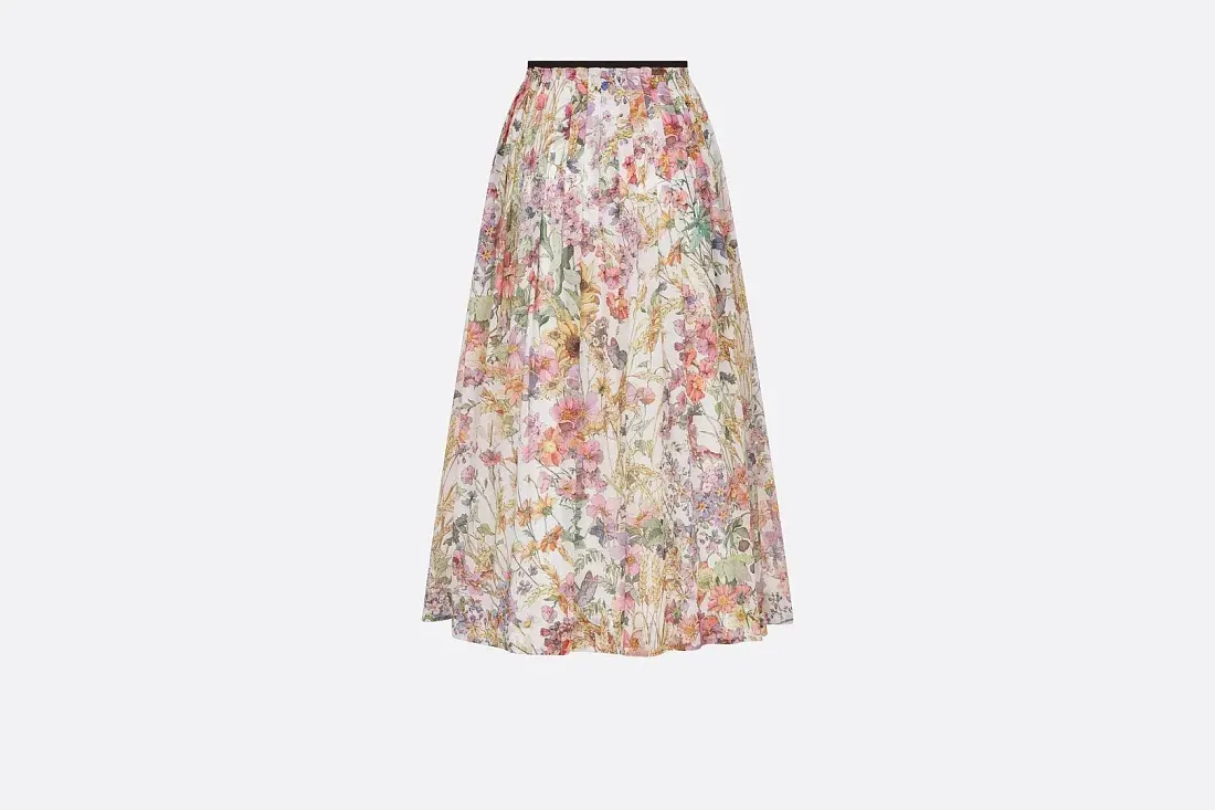 Dior Плиссированная юбка-миди - фото 2
