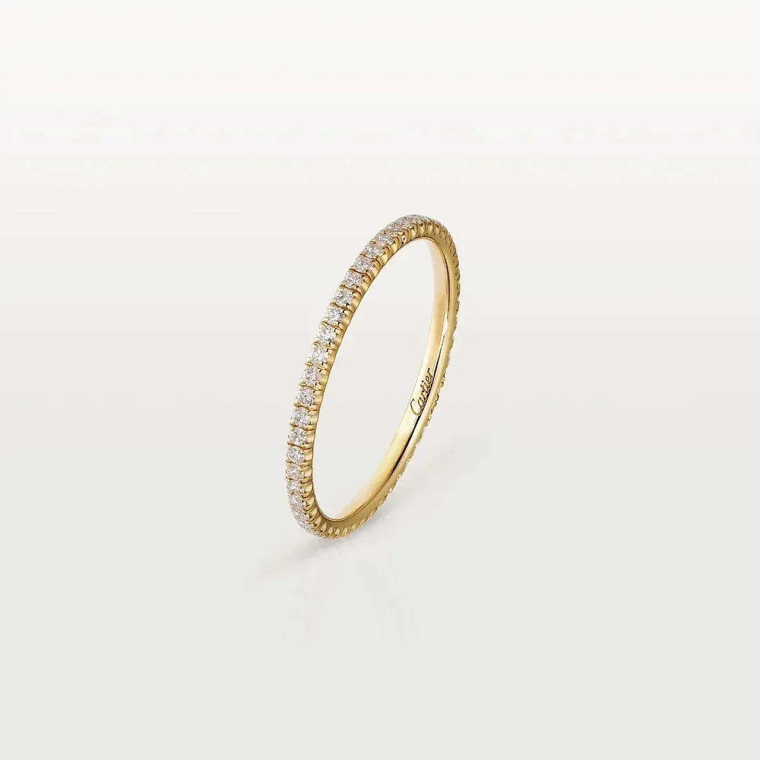 Cartier Обручальное кольцо с бриллиантовым паве Etincelle de 1,5 мм Yellow Gold - фото 4