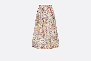 Dior Плиссированная юбка-миди - фото 2