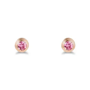 Cartier Серьги d'Amour stud earrings, 2 pink sapphires - фото 1