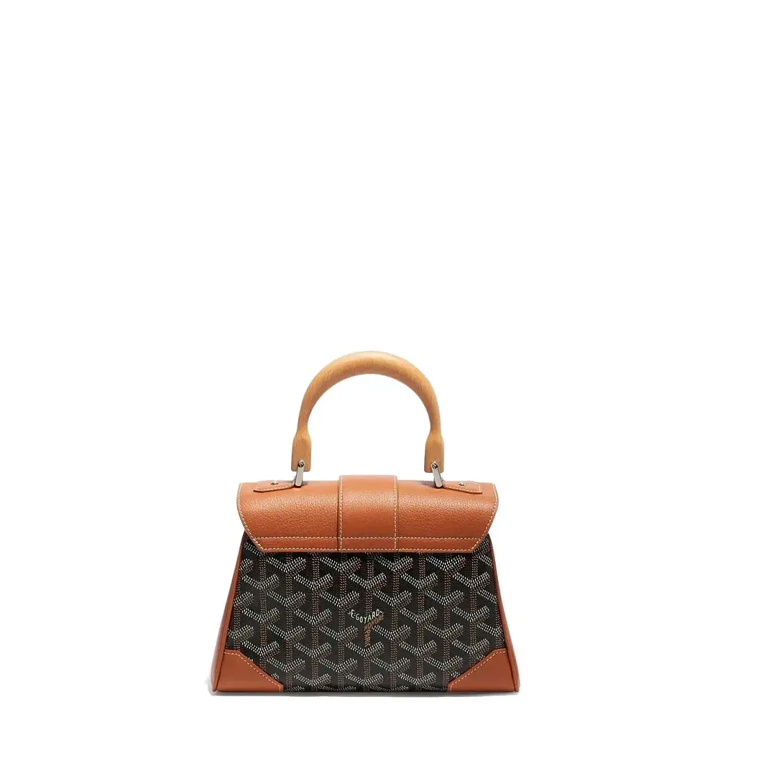 Goyard Мини-сумка Saigon Souple Black and Tan - фото 2