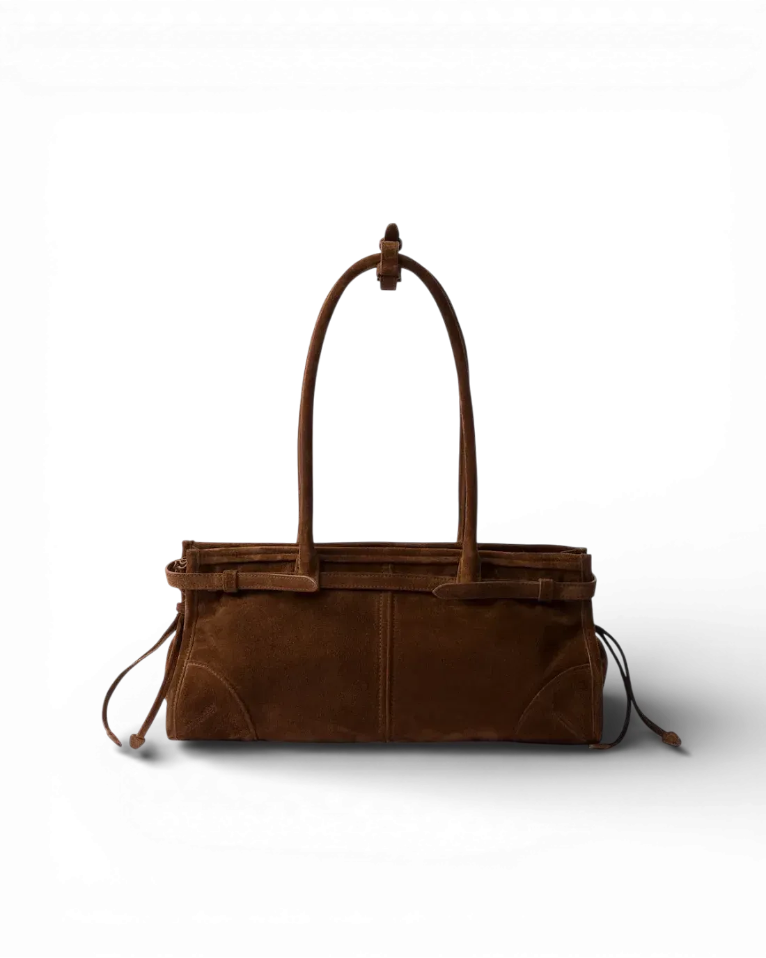 Prada Сумка Bonnie medium suede - фото 4