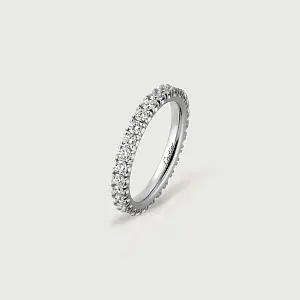 Cartier Обручальное кольцо с бриллиантовым паве Etincelle de 2,6 мм Platinum - фото 1