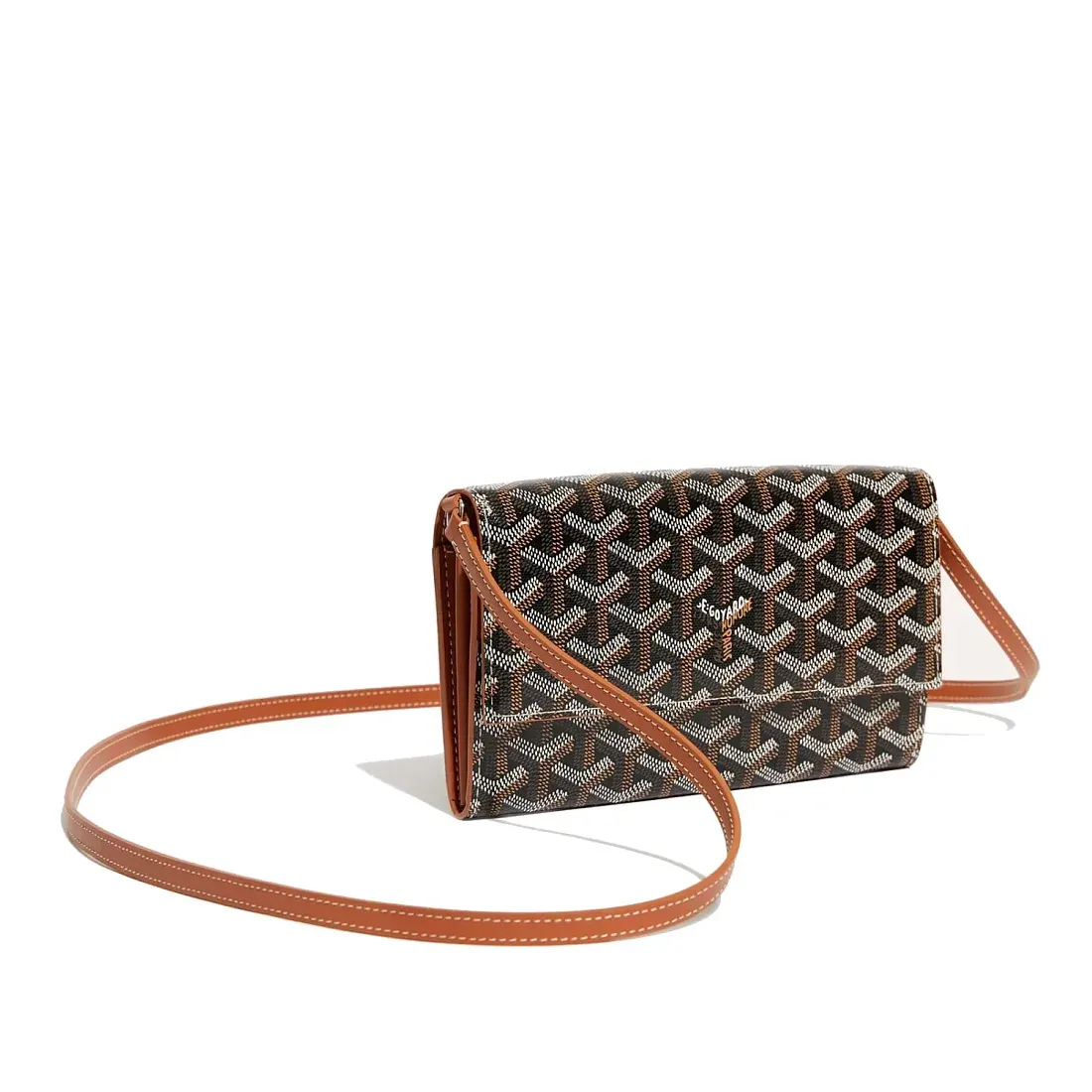 Goyard Мини-сумка Varenne Continental Black and Tan - фото 3
