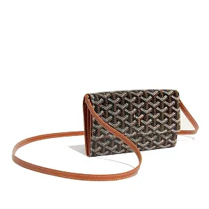 Goyard Мини-сумка Varenne Continental Black and Tan - фото 3