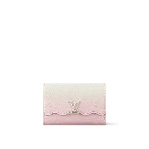 Louis Vuitton Кошелек Capucines Compact Shaded Pink - фото 1
