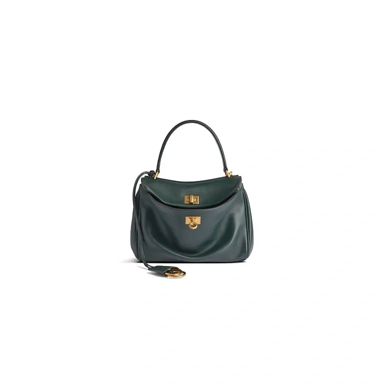 Сумка Rodeo мини формата Balenciaga Pine Green - фото 1
