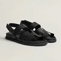 Hermès Босоножки Genius Black - фото 1