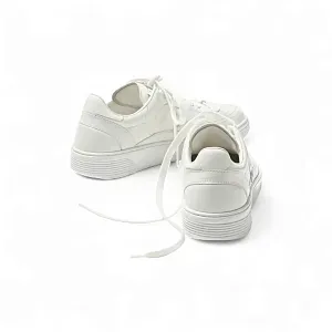 Chanel Кожаные кроссовки White - фото 2