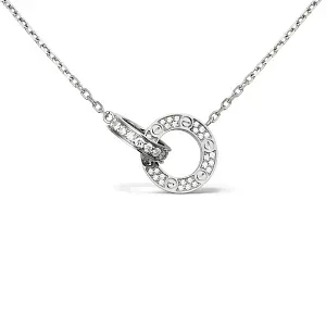 Cartier Кулон Love, paved Men White Gold - фото 3