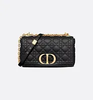 Dior Сумка Caro среднего формата Black - фото 1
