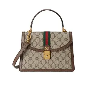 Gucci Маленькая сумка с верхней ручкой Ophidia - фото 1