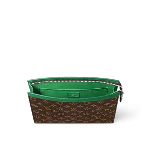 Louis Vuitton Клатч Pochette Voyage MM Green - фото 3