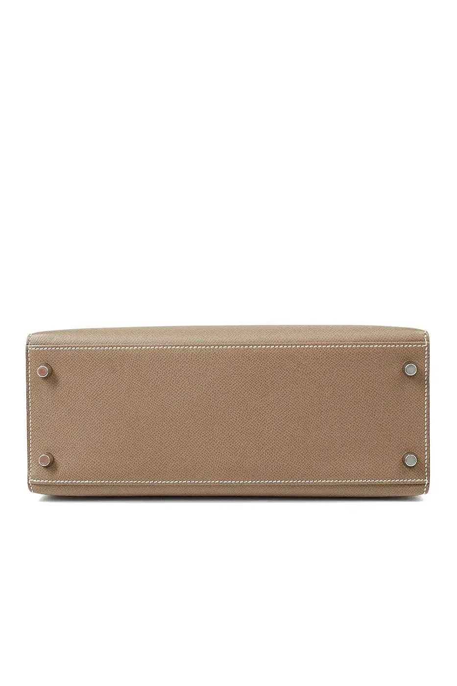 Hermès Kelly 28 Etoupe Epsom PHW Preloved - фото 12
