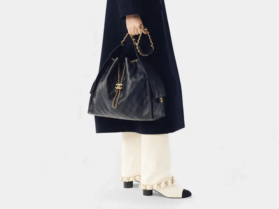 Chanel Большая сумка 25 Bleu - фото 2