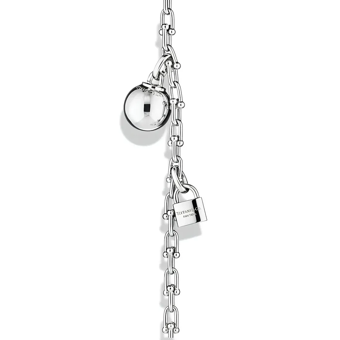 Tiffany & Co. Браслет Double-wrap bracelet, small size links in 925 sterling silver - фото 3