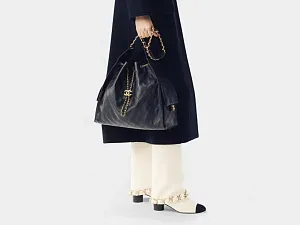 Chanel Большая сумка 25 Bleu - фото 2