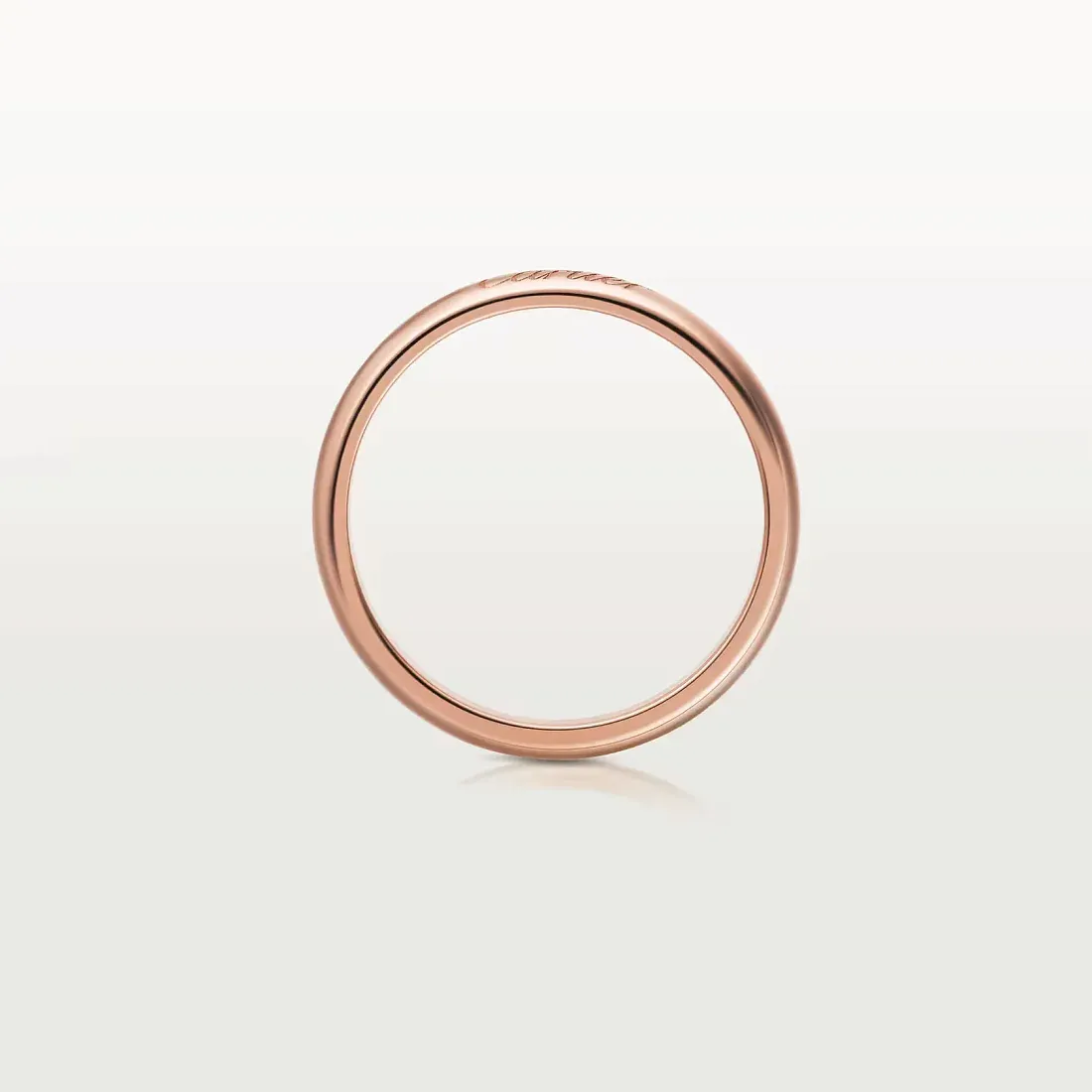 Cartier Обручальное кольцо C de Men 3 мм Rose Gold - фото 2