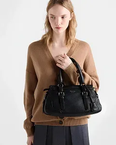 Prada Большая сумка-тоут Black - фото 2