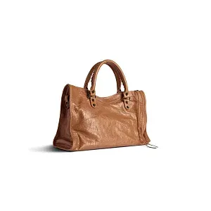 Balenciaga Сумка Le City среднего формата Camel - фото 4