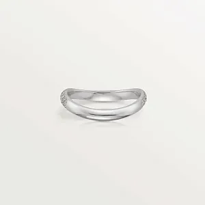 Cartier Обручальное кольцо с бриллиантовым паве Trinity Ruban 2,5 мм - фото 3