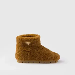 Prada Ботинки из овчины - фото 4