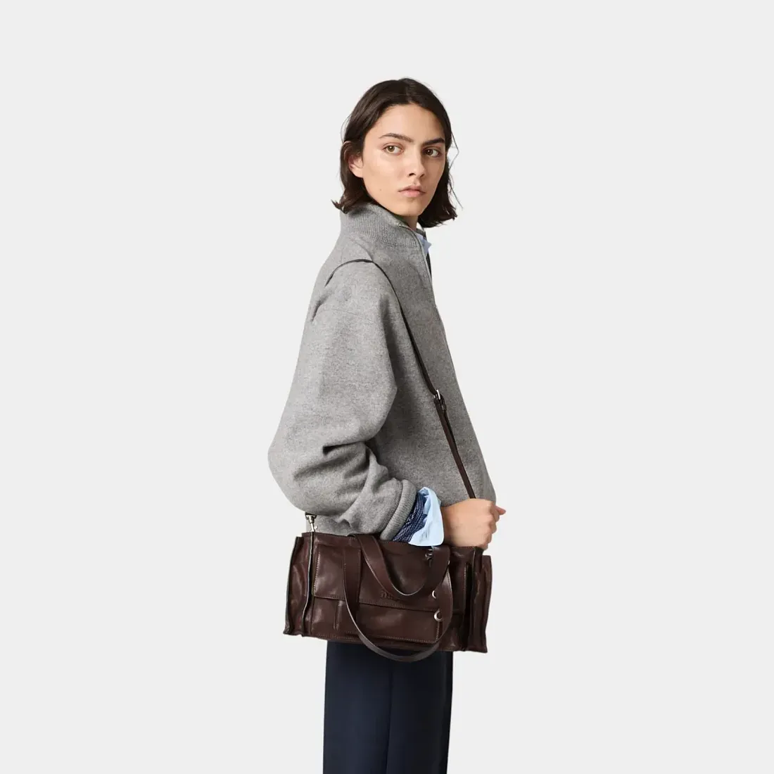 Miu Miu Сумка Utilitaire SiennaBrown - фото 2