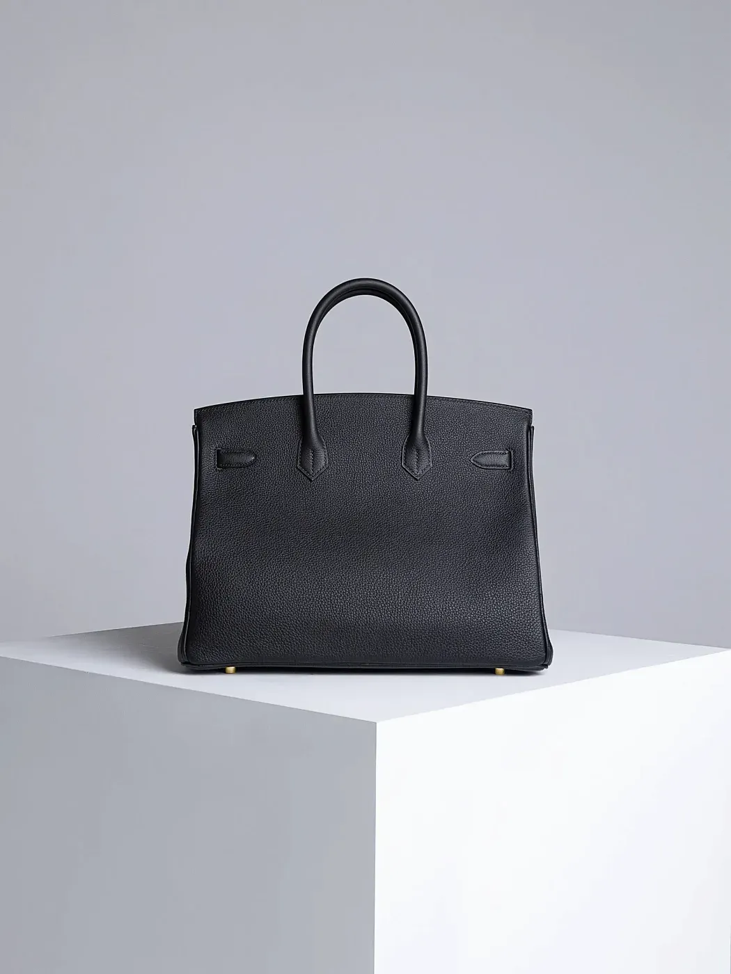 Hermès Сумка Birkin 35 Black Togo Gold Hardware - фото 7