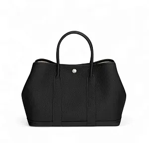 Hermès Сумка Garden Party 30 Negonda Palladium Hardware Etoupe - фото 2