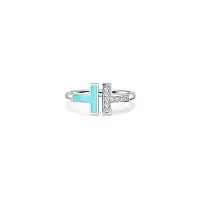 Tiffany & Co. Кольцо T Diamond White Gold - фото 1