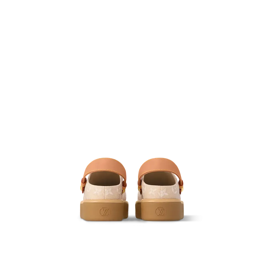 Louis Vuitton Клоги Aspen Beige - фото 2