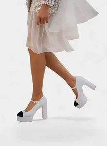 Chanel Твидовые туфли Мэри-Джейн - фото 2