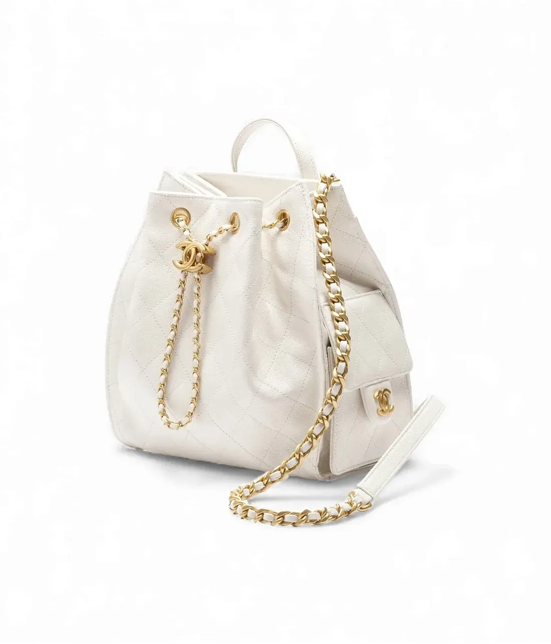 Chanel Рюкзак 25 Beige - фото 2