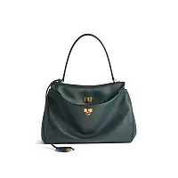 Balenciaga Cумка Rodeo среднего формата Pine Green - фото 1