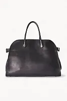The Row Сумка Soft Margaux 17 из кожи Black - фото 1