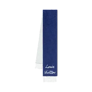 Louis Vuitton Шарф Fluffygram Blue - фото 1
