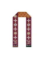 Louis Vuitton Шелковая лента Monogram Asnieres Bordeaux - фото 1